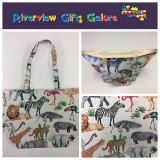 Large Tote Bag - Safari Large Tote Bag - Safari
